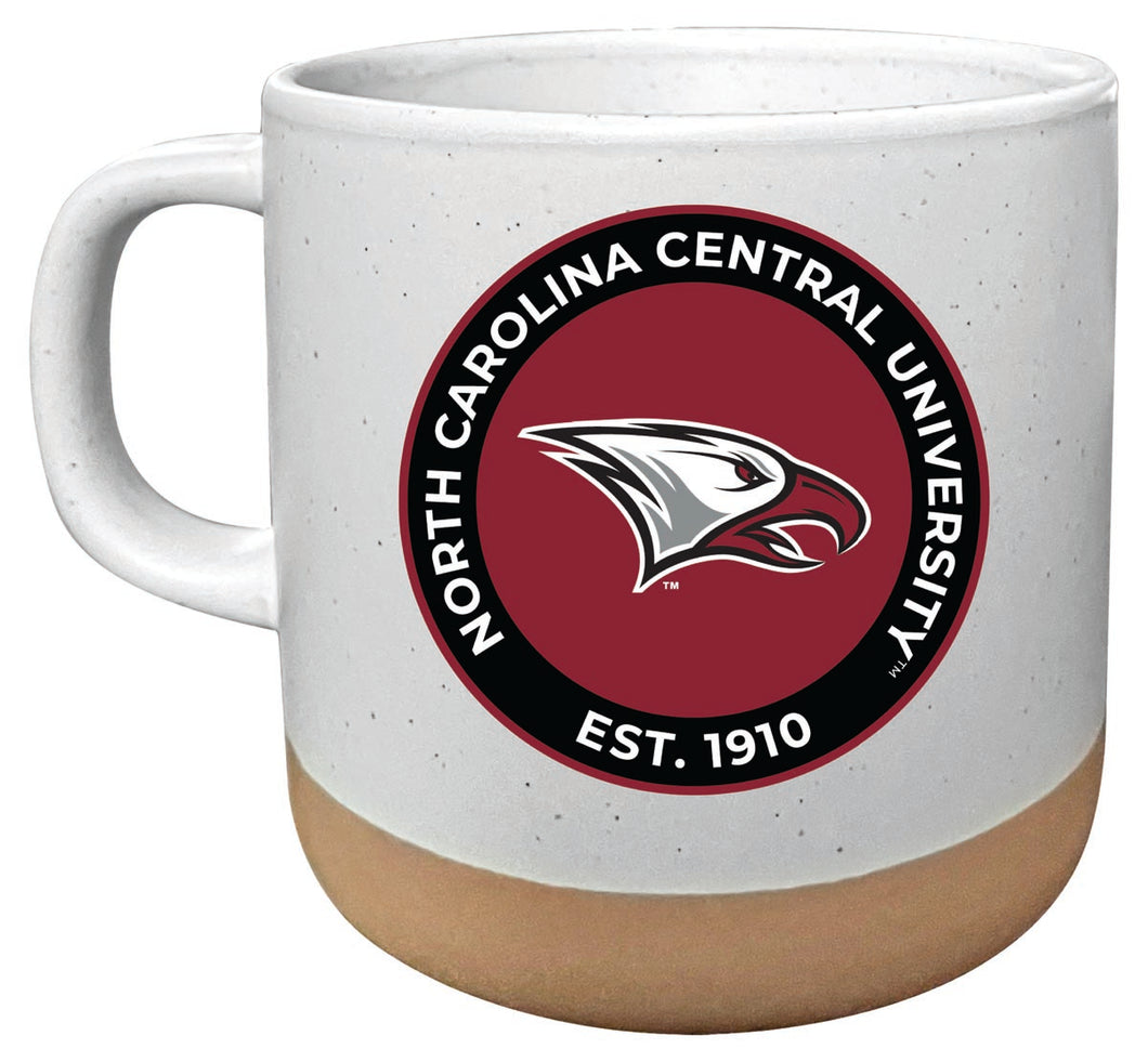 North Carolina Central Eagles 14 oz Mug with Clay Bottom Officially Licensed