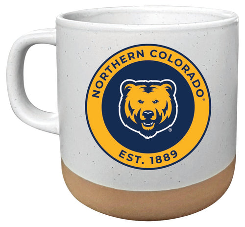 Northern Colorado Bears 14oz Mug with Clay Bottom Officially Licensed Collegiate Product Single