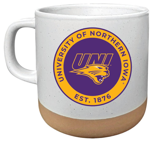 Northern Iowa Panthers 14 oz Mug with Clay Bottom Officially Licensed