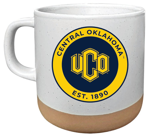 University of Central Oklahoma Bronchos 14 oz Mug with Clay Bottom Officially Licensed