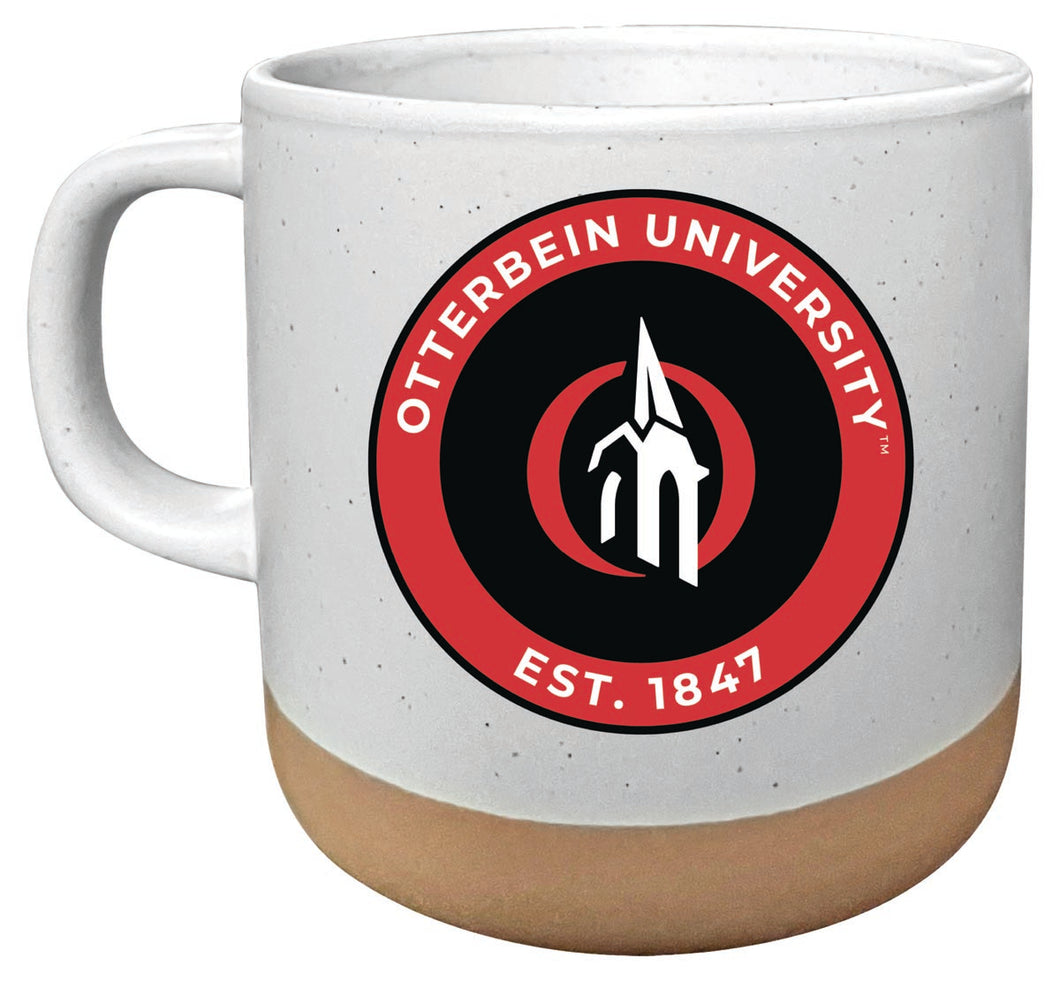 Otterbein University 14 oz Mug with Clay Bottom Officially Licensed