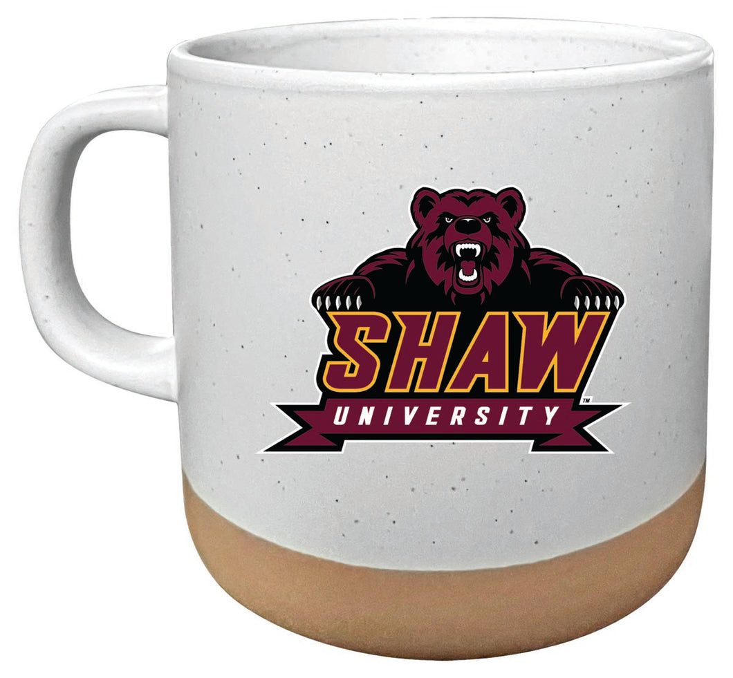 Shaw University Bears 14 oz Mug with Clay Bottom Officially Licensed