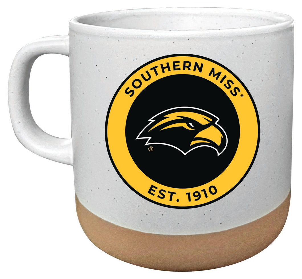 Southern Mississippi Golden Eagles 14 oz Mug with Clay Bottom Officially Licensed