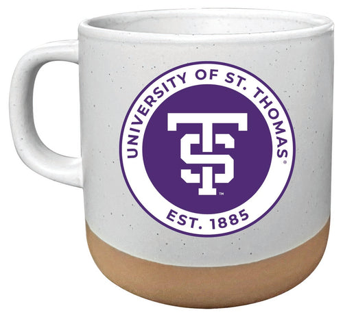 University of St. Thomas 14 oz Mug with Clay Bottom Officially Licensed