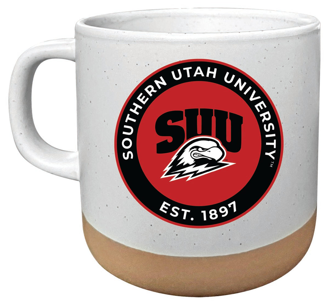 Southern Utah University 14 oz Mug with Clay Bottom Officially Licensed