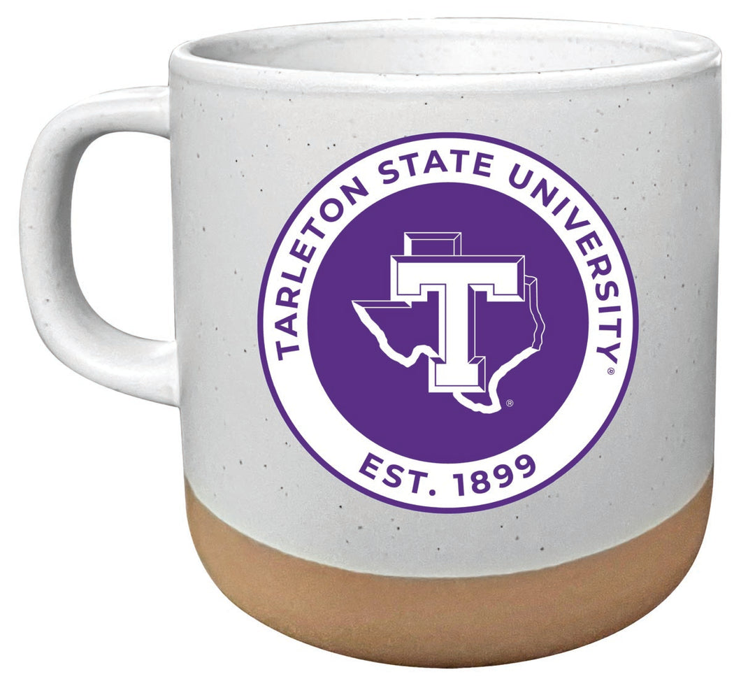 Tarleton State University 14 oz Mug with Clay Bottom Officially Licensed