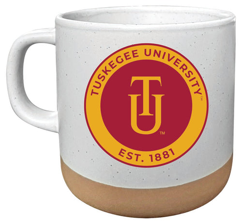 Tuskegee University 14oz Mug with Clay Bottom Officially Licensed Collegiate Product 2-Pack