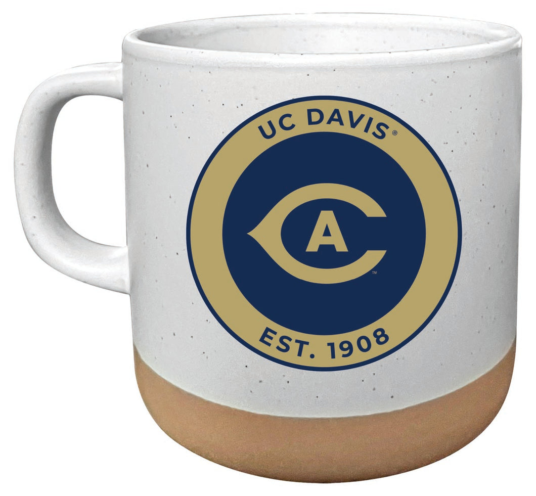 UC Davis Aggies 14 oz Mug with Clay Bottom Officially Licensed