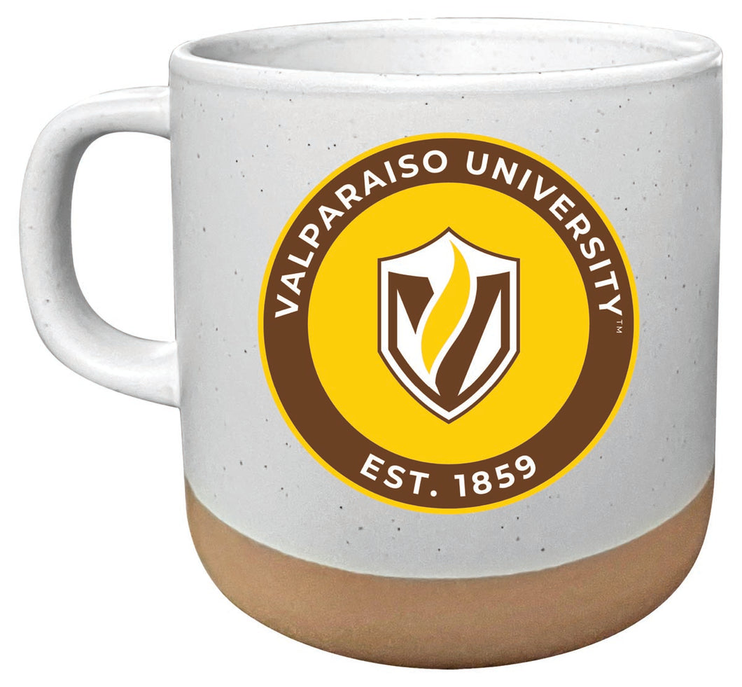 Valparaiso University 14 oz Mug with Clay Bottom Officially Licensed