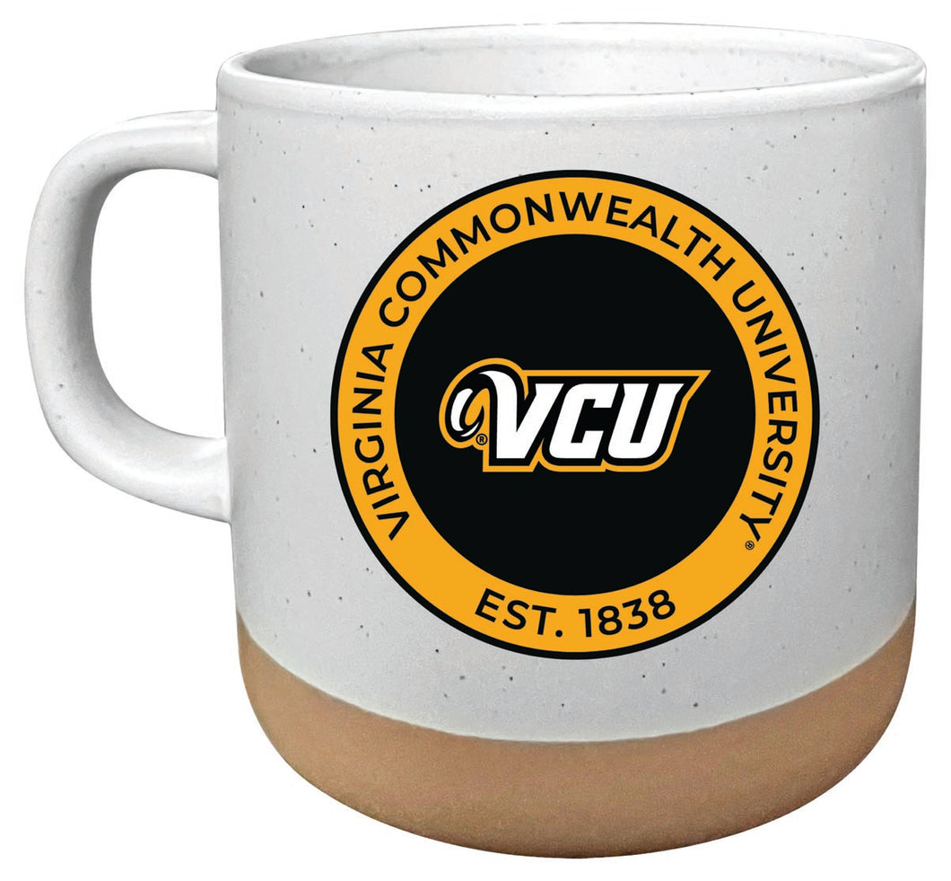 Virginia Commonwealth 14 oz Mug with Clay Bottom Officially Licensed