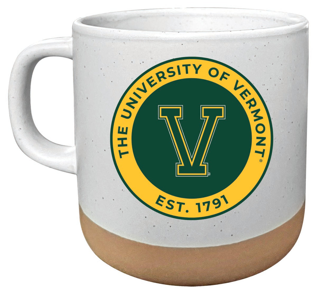 Vermont Catamounts 14 oz Mug with Clay Bottom Officially Licensed