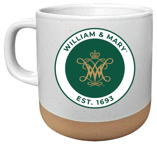 William and Mary 14 oz Mug with Clay Bottom Officially Licensed