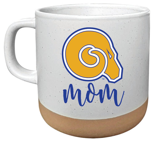 Albany State University 14 oz Mug with Clay Bottom Mom Design Officially Licensed