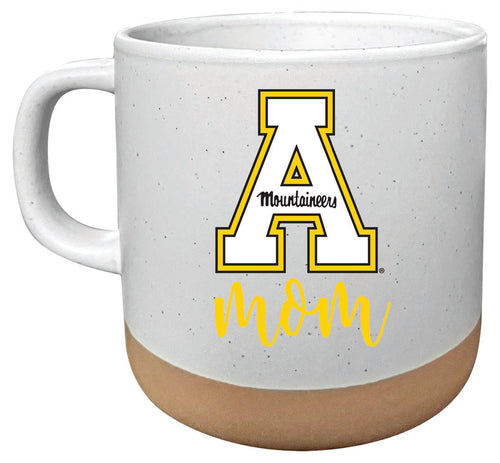 Appalachian State 14 oz Mug with Clay Bottom Mom Design Officially Licensed