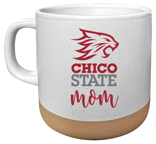 California State University Chico 14 oz Mug with Clay Bottom Mom Design Officially Licensed