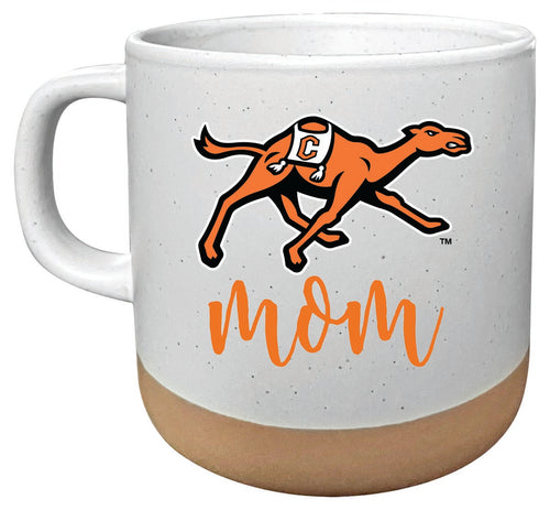 Campbell University Fighting Camels 14 oz Mug with Clay Bottom Mom Design Officially Licensed