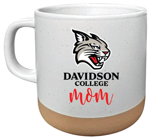 Davidson College 14 oz Mug with Clay Bottom Mom Design Officially Licensed