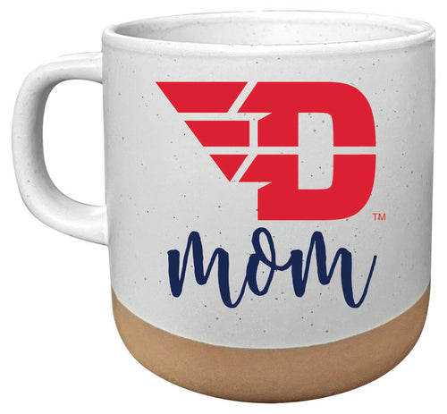 Dayton Flyers 14 oz Mug with Clay Bottom Mom Design Officially Licensed