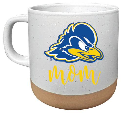 Delaware Blue Hens 14 oz Mug with Clay Bottom Mom Design Officially Licensed