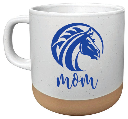 Fayetteville State University 14 oz Mug with Clay Bottom Mom Design Officially Licensed