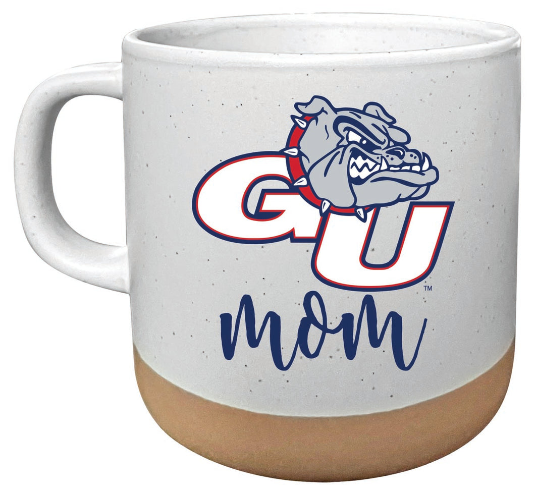 Gonzaga Bulldogs 14 oz Mug with Clay Bottom Mom Design Officially Licensed