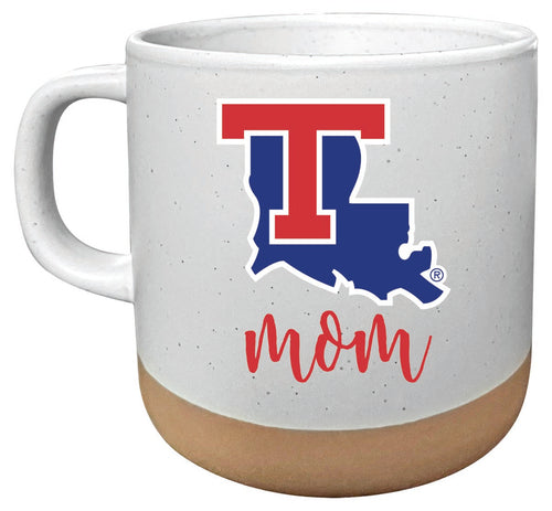 Louisiana Tech Bulldogs 14 oz Mug with Clay Bottom Mom Design Officially Licensed