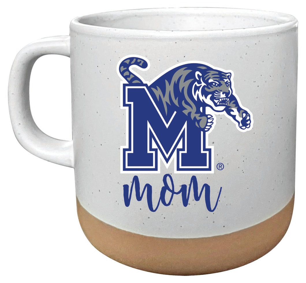 Memphis Tigers 14 oz Mug with Clay Bottom Mom Design Officially Licensed