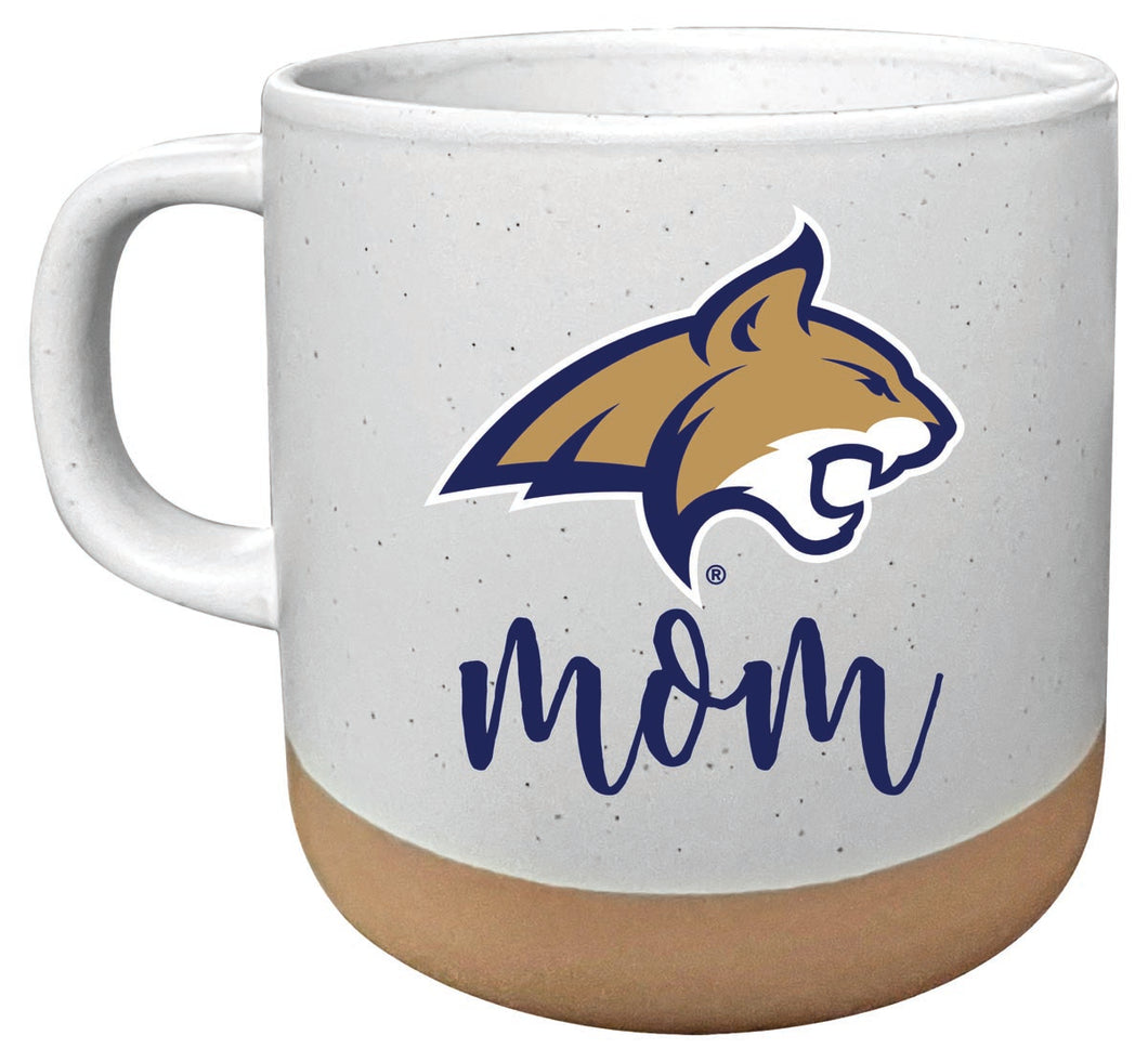 Montana State Bobcats 14 oz Mug with Clay Bottom Mom Design Officially Licensed