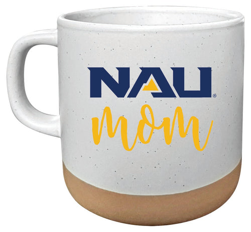 Northern Arizona University 14 oz Mug with Clay Bottom Mom Design Officially Licensed