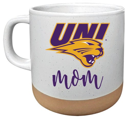 Northern Iowa Panthers 14 oz Mug with Clay Bottom Mom Design Officially Licensed