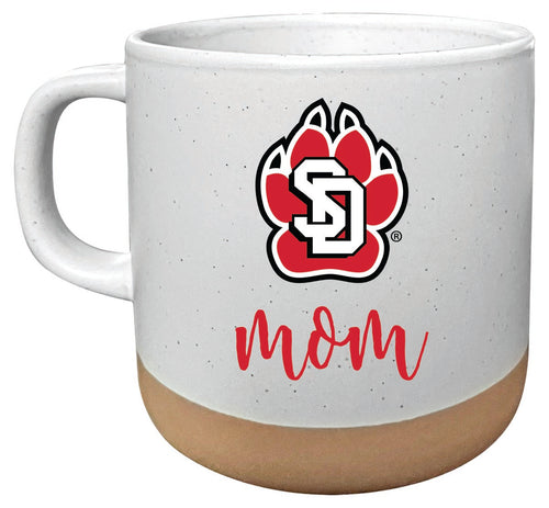 South Dakota Coyotes 14 oz Mug with Clay Bottom Mom Design Officially Licensed