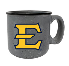 Load image into Gallery viewer, East Tennessee State University Speckled Ceramic Camper Coffee Mug - Choose Your Color
