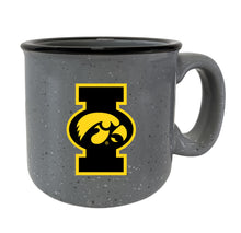 Load image into Gallery viewer, Iowa Hawkeyes Speckled Ceramic Camper Coffee Mug - Choose Your Color
