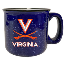 Load image into Gallery viewer, Virginia Cavaliers Speckled Ceramic Camper Coffee Mug - Choose Your Color
