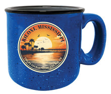 Load image into Gallery viewer, Biloxi Mississippi Design A Souvenir 16 oz Ceramic camping mug
