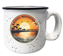 Load image into Gallery viewer, Biloxi Mississippi Design A Souvenir 16 oz Ceramic camping mug
