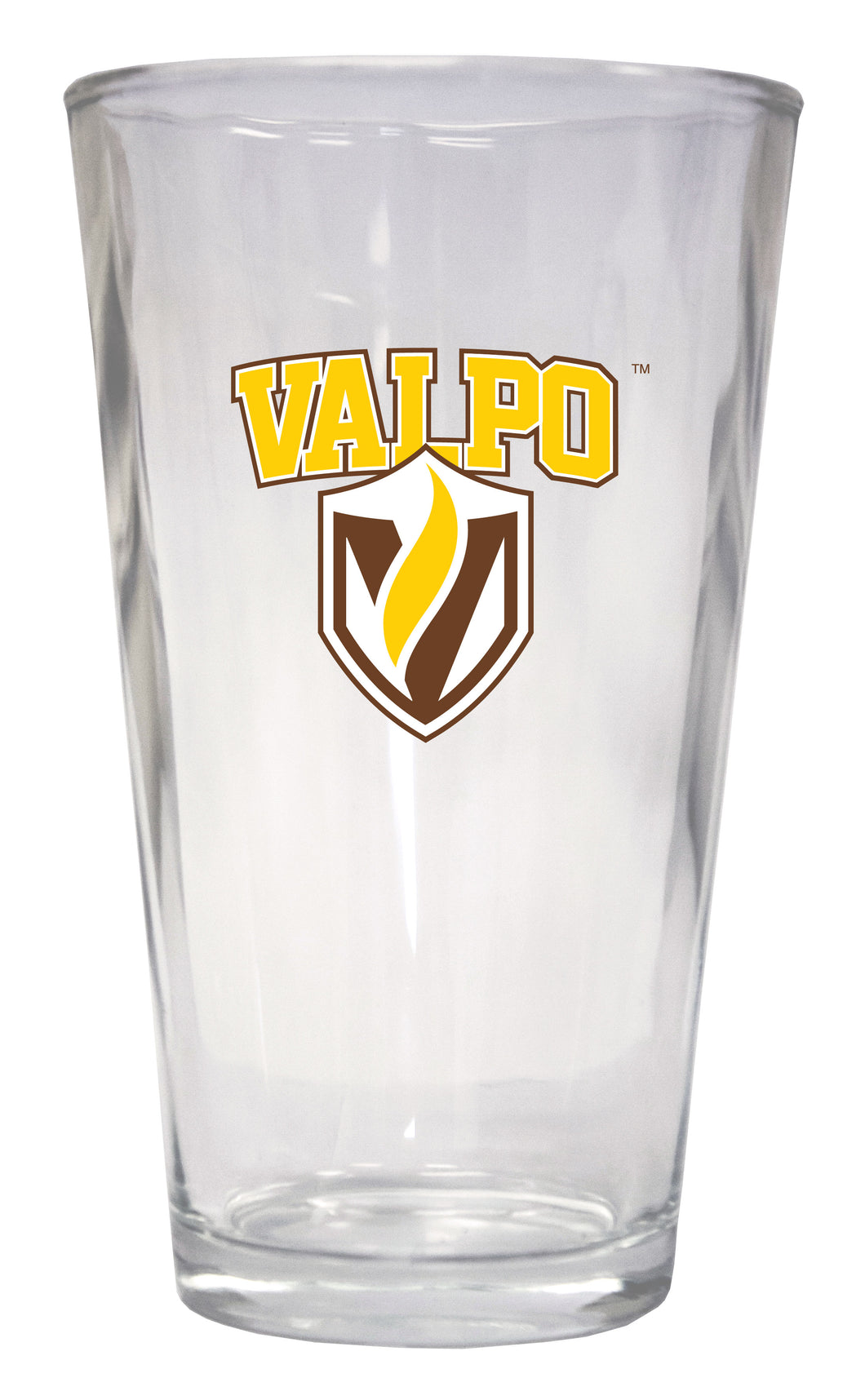 Valparaiso University 16 oz Pint Glass Officially Licensed Collegiate Product 4-Pack