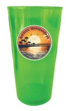 Load image into Gallery viewer, Biloxi Mississippi Design A Souvenir Plastic 16 oz pint
