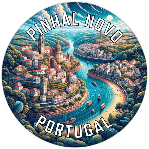 Pinhal Novo Portugal Souvenir Vinyl Decal Sticker 2-Inch