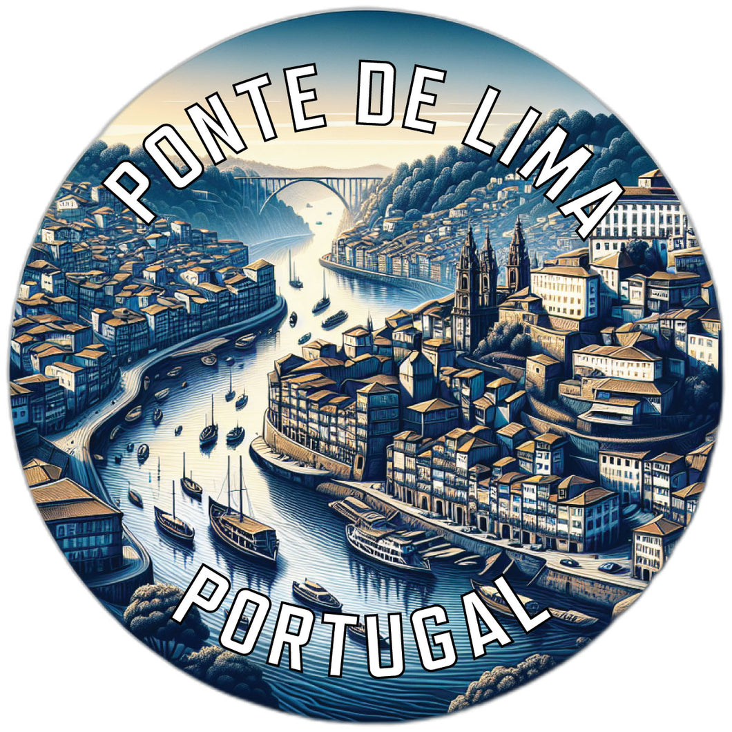 Ponte de Lima Portugal Souvenir Vinyl Decal Sticker 2-Inch