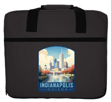 Load image into Gallery viewer, Indianapolis Indiana Design A Souvenir Destination Seat Cushion
