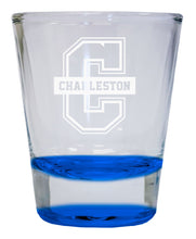 Load image into Gallery viewer, College of Charleston 2 oz Engraved Shot Glass Round  Officially Licensed Collegiate Product
