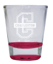 Load image into Gallery viewer, College of Charleston 2 oz Engraved Shot Glass Round Officially Licensed Collegiate Product
