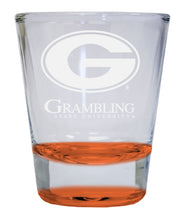 Load image into Gallery viewer, Grambling State Tigers  2 oz Engraved Shot Glass Round  Officially Licensed Collegiate Product
