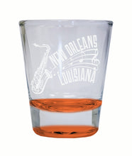 Load image into Gallery viewer, New Orleans Louisiana Souvenir 2 Ounce Engraved Shot Glass Round
