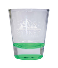 Load image into Gallery viewer, Sydney Australia Souvenir 2 Ounce Engraved Shot Glass Round
