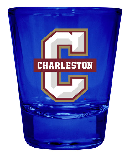 College of Charleston Full Color 2oz Shot Glass Officially Licensed Collegiate Product