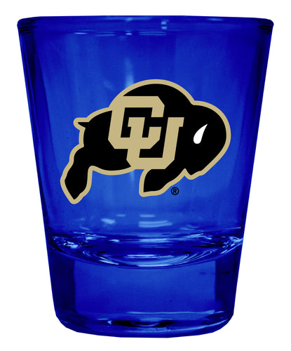 Colorado Buffaloes Full Color 2oz Shot Glass Officially Licensed Collegiate Product