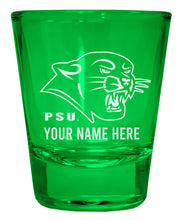 Load image into Gallery viewer, Plymouth State University Customizable Engraved Full Color 2oz Shot Glass Officially Licensed Collegiate Product
