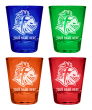 Load image into Gallery viewer, Southern Wesleyan University Customizable Engraved Full Color 2oz Shot Glass Officially Licensed Collegiate Product
